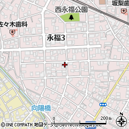 東京都杉並区永福3丁目の地図 住所一覧検索 地図マピオン