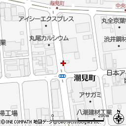 千葉県船橋市潮見町周辺の地図