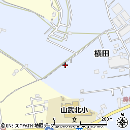 千葉県山武市横田1074周辺の地図
