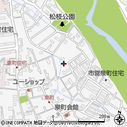 東京都八王子市泉町1368周辺の地図