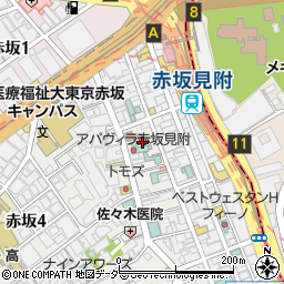 SHOT BAR MAO AKASAKA周辺の地図