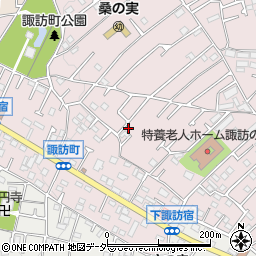 東京都八王子市諏訪町102周辺の地図