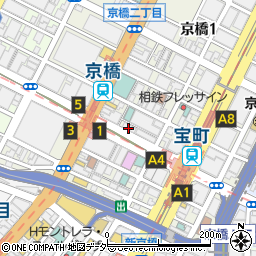 京橋Uデンタルサロン周辺の地図