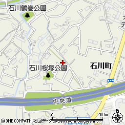 東京都八王子市石川町2498周辺の地図