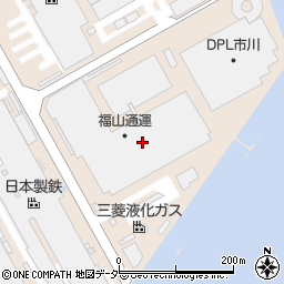 福山通運イオン関東ＲＤＣセンター周辺の地図