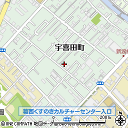 東京都江戸川区宇喜田町1320周辺の地図