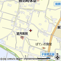 山梨県甲州市勝沼町休息1395-3周辺の地図