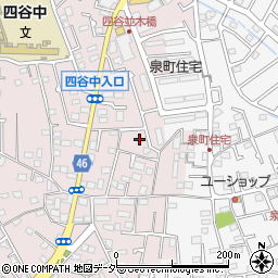 東京都八王子市四谷町725周辺の地図