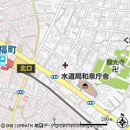 シャトレ・和泉周辺の地図