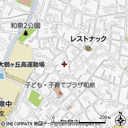 東京都杉並区和泉2丁目43-14周辺の地図