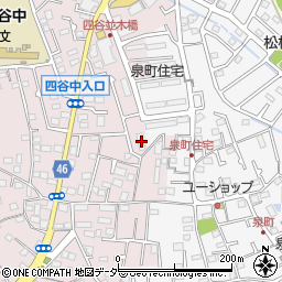 東京都八王子市四谷町712周辺の地図