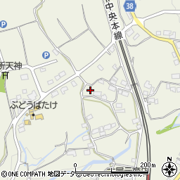 山梨県甲州市勝沼町菱山1348周辺の地図