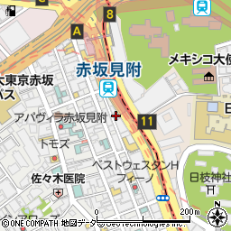 ＡＰＡ赤坂見附ビル周辺の地図