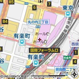 酒蔵レストラン 宝 東京国際フォーラム店周辺の地図