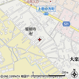 東京都八王子市大楽寺町213周辺の地図