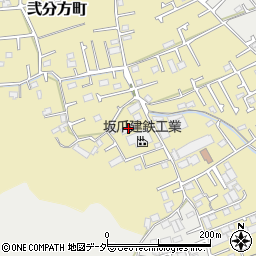 東京都八王子市弐分方町283周辺の地図