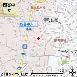 東京都八王子市四谷町723周辺の地図