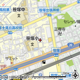 東京都渋谷区笹塚2丁目4-16周辺の地図