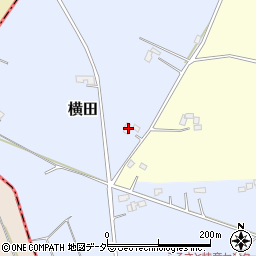 千葉県山武市横田971周辺の地図