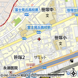 十号通商店街振興組合周辺の地図