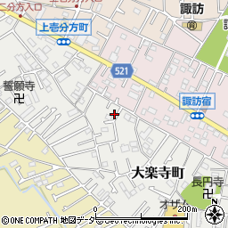 東京都八王子市大楽寺町242周辺の地図