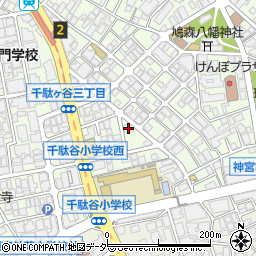 Ｓ．Ｋ北参道ハイム周辺の地図