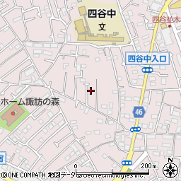 東京都八王子市四谷町581周辺の地図