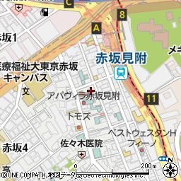 ペットショップＣｏｏ＆ＲＩＫＵ赤坂店周辺の地図