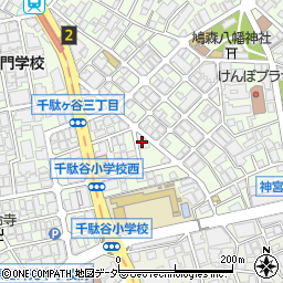 敦賀繊維株式会社　東京支店周辺の地図