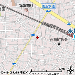 東京都杉並区永福2丁目43-7周辺の地図