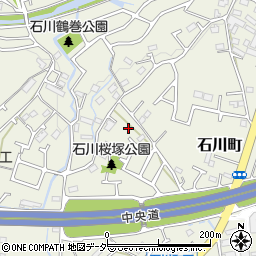 東京都八王子市石川町2505周辺の地図