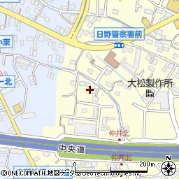 東京都日野市日野541周辺の地図
