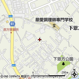 東京都八王子市下恩方町1075周辺の地図