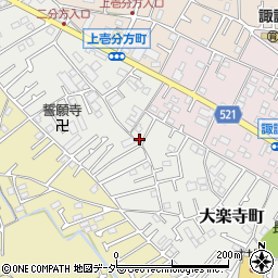 東京都八王子市大楽寺町237周辺の地図