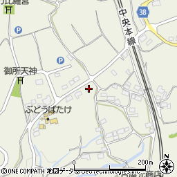 山梨県甲州市勝沼町菱山1349周辺の地図