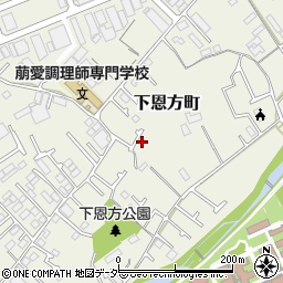 東京都八王子市下恩方町972-16周辺の地図