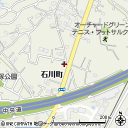 東京都八王子市石川町2552周辺の地図