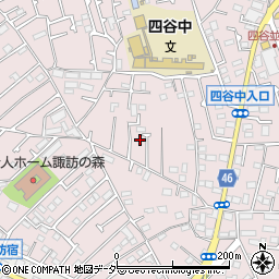東京都八王子市四谷町580周辺の地図