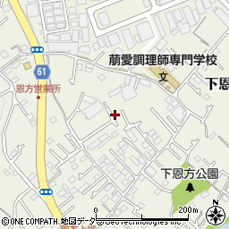東京都八王子市下恩方町1076周辺の地図