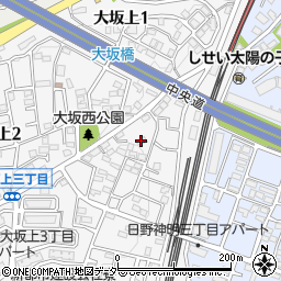 コーポサカエ周辺の地図