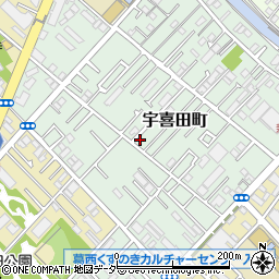 東京都江戸川区宇喜田町1327周辺の地図