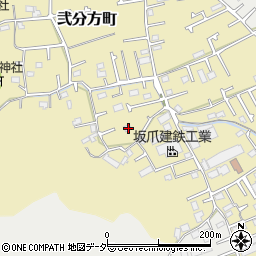 東京都八王子市弐分方町291周辺の地図
