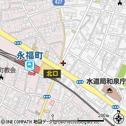 C-MEN-HAN 永福町店周辺の地図