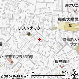東京都杉並区和泉2丁目40-23周辺の地図