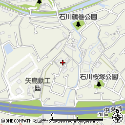 東京都八王子市石川町1648周辺の地図