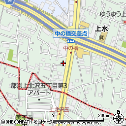 東京都杉並区上高井戸2丁目2-43周辺の地図
