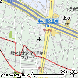 東京都杉並区上高井戸2丁目2-46周辺の地図