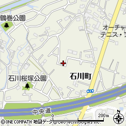 東京都八王子市石川町2558周辺の地図
