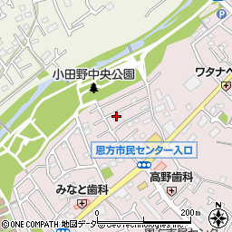 東京都八王子市西寺方町435周辺の地図
