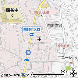 東京都八王子市四谷町722周辺の地図